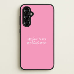 Paddock Pass Phone Case - Galaxy A54
