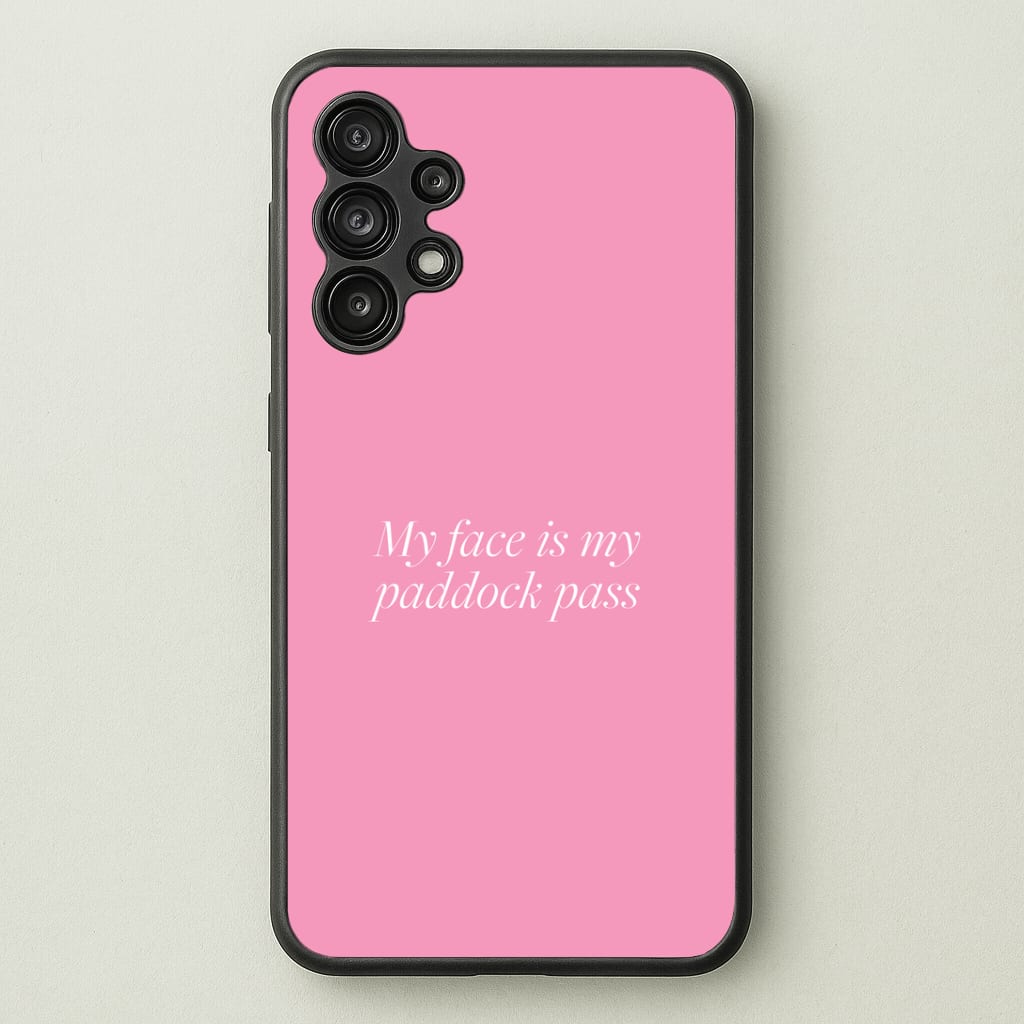 Paddock Pass Phone Case - Galaxy A13