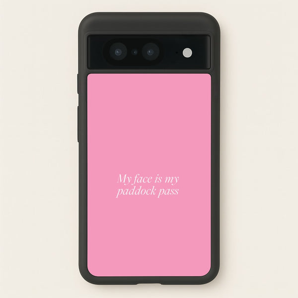 Paddock Pass Phone Case - Google Pixel 8