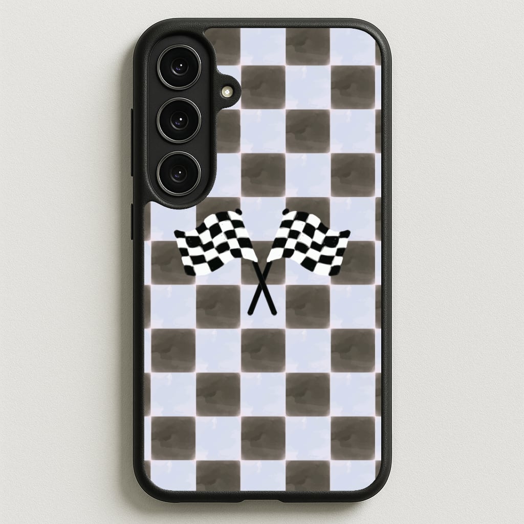 Blueberry Final Flag Phone Case - Galaxy S25FE