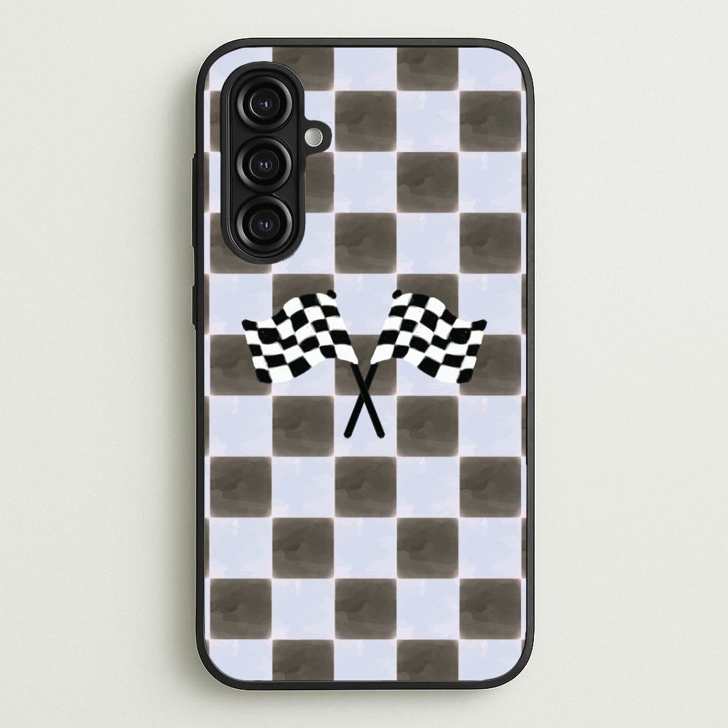 Blueberry Final Flag Phone Case - Galaxy A16