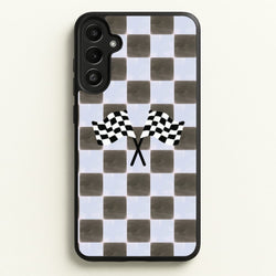 Blueberry Final Flag Phone Case - Galaxy A34