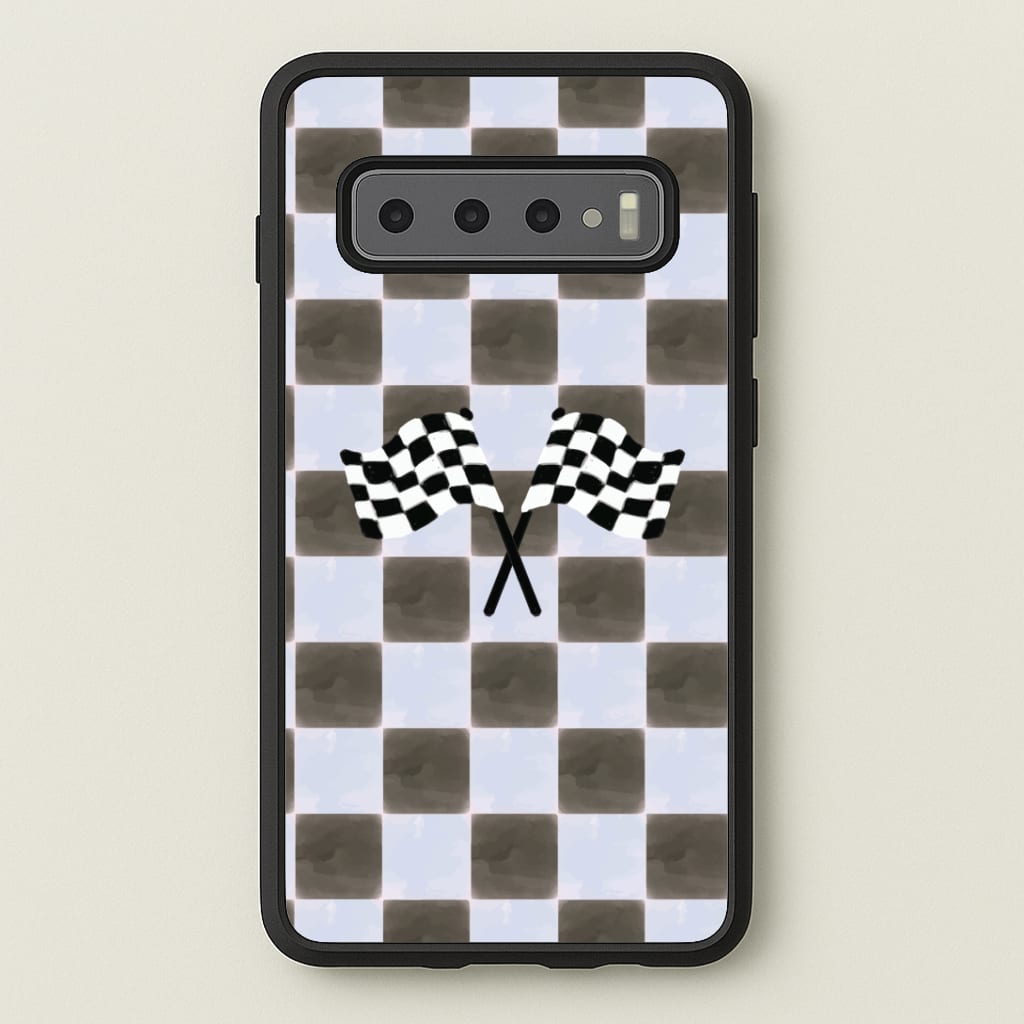 Blueberry Final Flag Phone Case - Galaxy S10 Plus