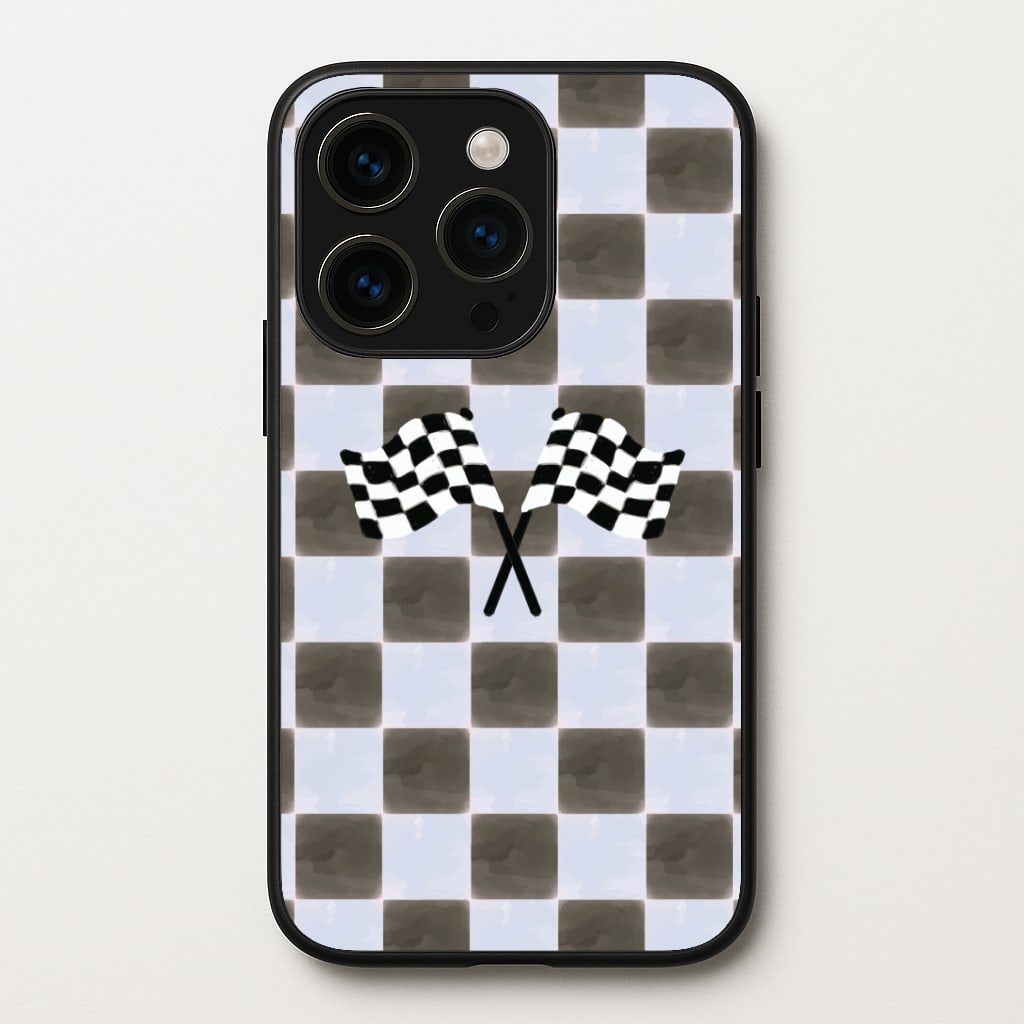 Blueberry Final Flag Phone Case - iPhone 15 Pro Max