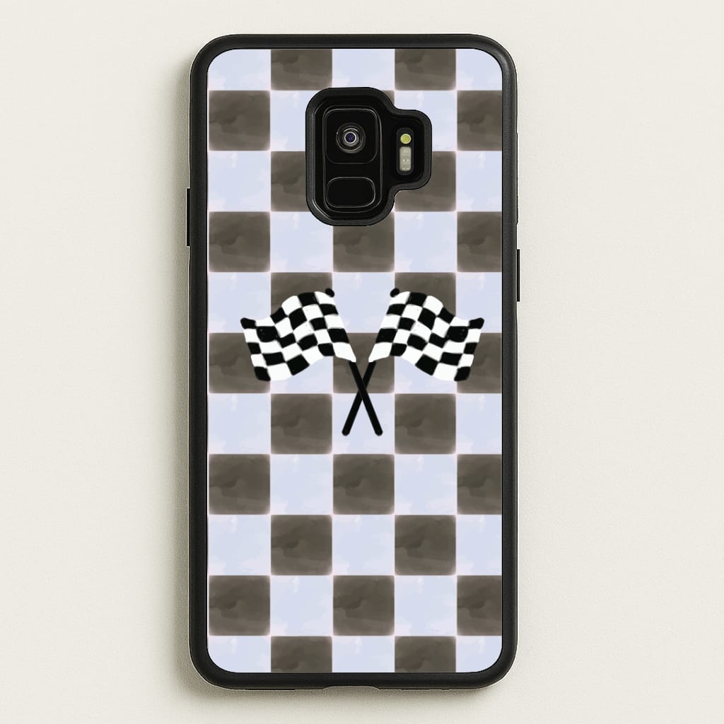 Blueberry Final Flag Phone Case - Galaxy S9