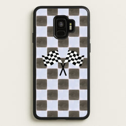 Blueberry Final Flag Phone Case - Galaxy S9