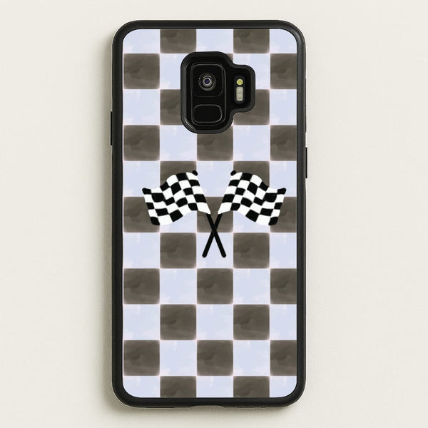Blueberry Final Flag Phone Case - Galaxy S9