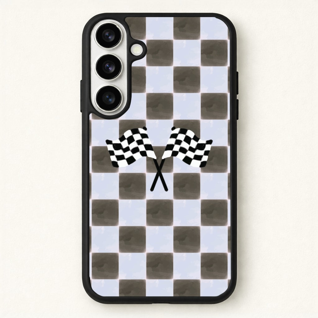 Blueberry Final Flag Phone Case - Galaxy S26 Plus
