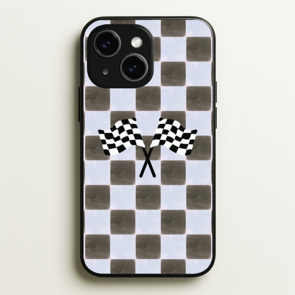 Blueberry Final Flag Phone Case - iPhone 14 Plus