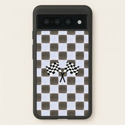 Blueberry Final Flag Phone Case - Google Pixel 7 Pro