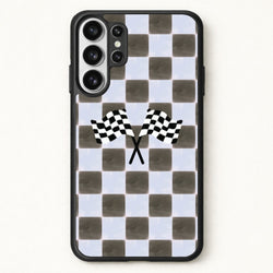 Blueberry Final Flag Phone Case - Galaxy S26 Ultra