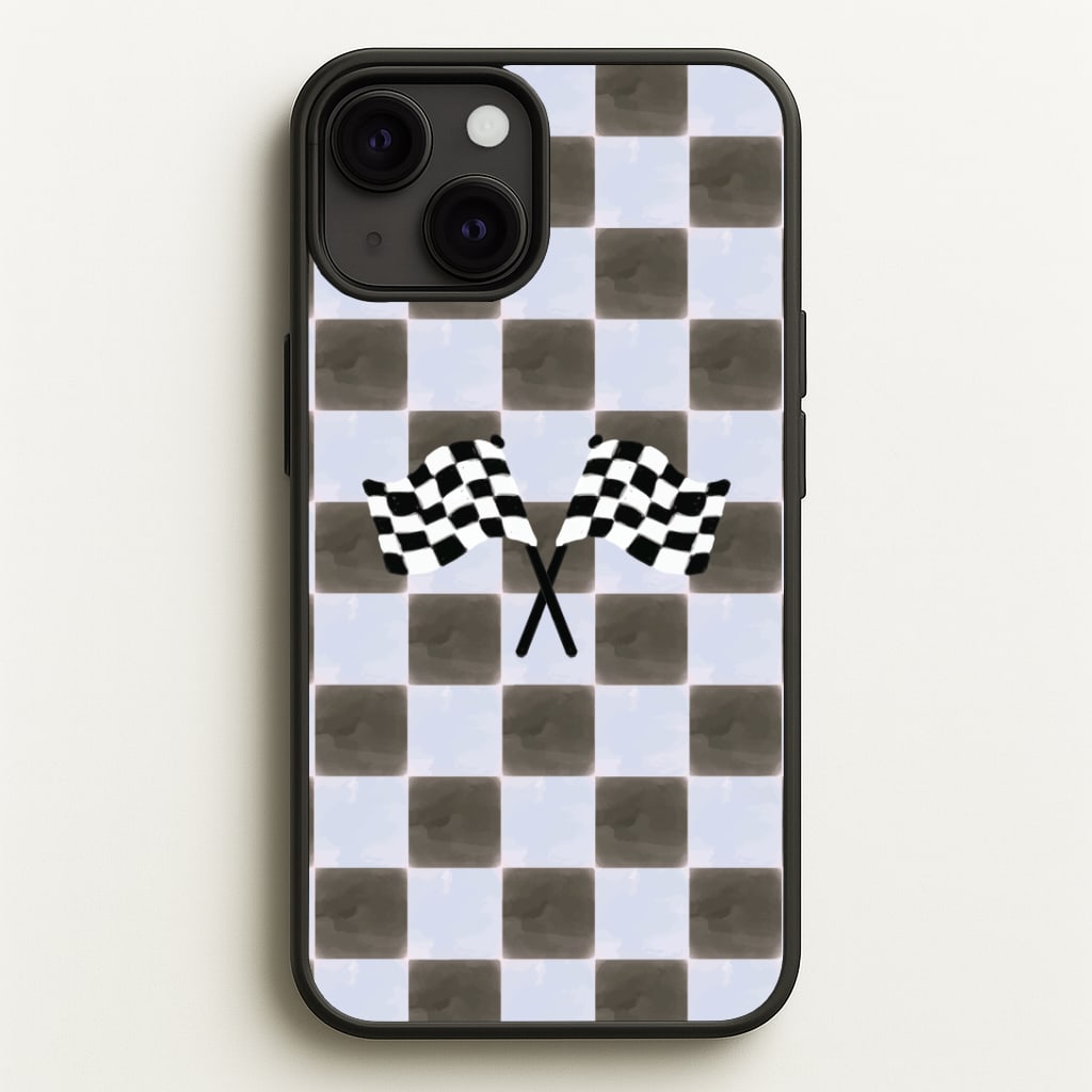 Blueberry Final Flag Phone Case - iPhone 13 Mini