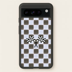 Blueberry Final Flag Phone Case - Google Pixel 8 Pro