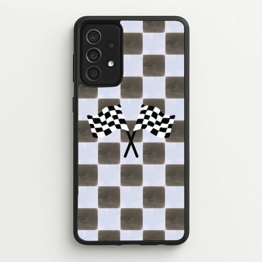 Blueberry Final Flag Phone Case - Galaxy A52 / A52s