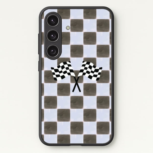 Blueberry Final Flag Phone Case - Galaxy S24