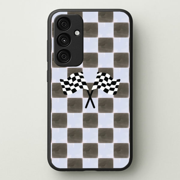 Blueberry Final Flag Phone Case - Galaxy A55