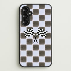 Blueberry Final Flag Phone Case - Galaxy A14