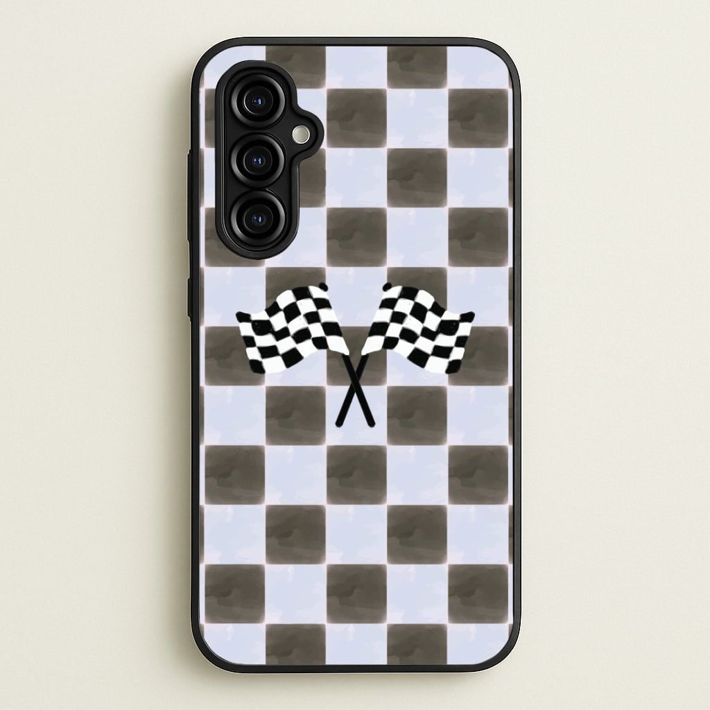 Blueberry Final Flag Phone Case - Galaxy A54