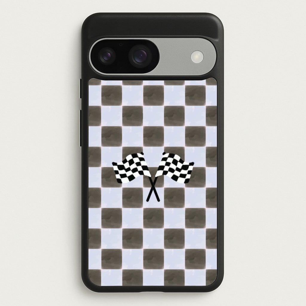Blueberry Final Flag Phone Case - Google Pixel 9 / 9 Pro