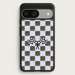 Blueberry Final Flag Phone Case - Google Pixel 9 / 9 Pro