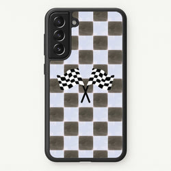 Blueberry Final Flag Phone Case - Galaxy S21 Plus