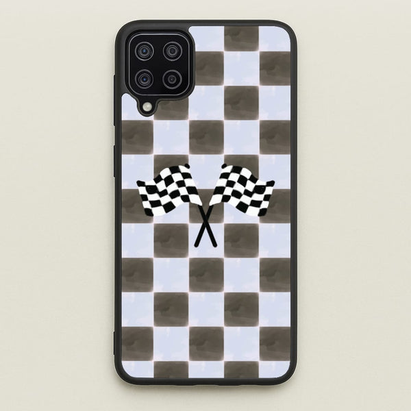 Blueberry Final Flag Phone Case - Galaxy A12