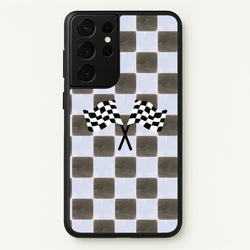 Blueberry Final Flag Phone Case - Galaxy S21 Ultra