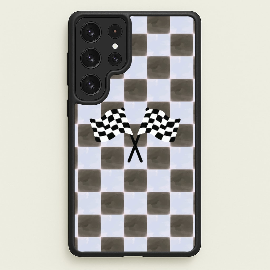 Blueberry Final Flag Phone Case - Galaxy S23 Ultra