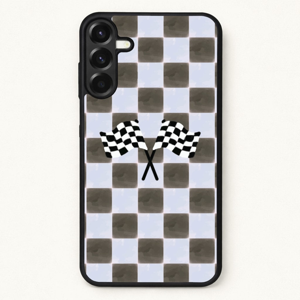 Blueberry Final Flag Phone Case - Galaxy A17