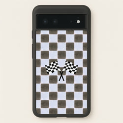Blueberry Final Flag Phone Case - Google Pixel 6