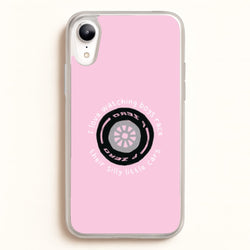 Boys And Their Silly Little Cars Phone Case - iPhone XR