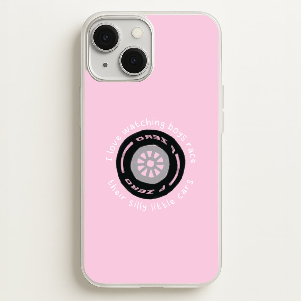 Boys And Their Silly Little Cars Phone Case - iPhone 13 Mini