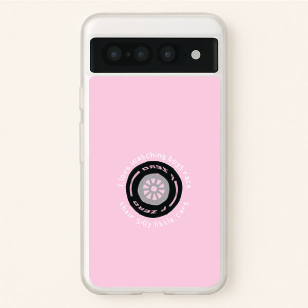 Boys And Their Silly Little Cars Phone Case - Google Pixel 7 Pro