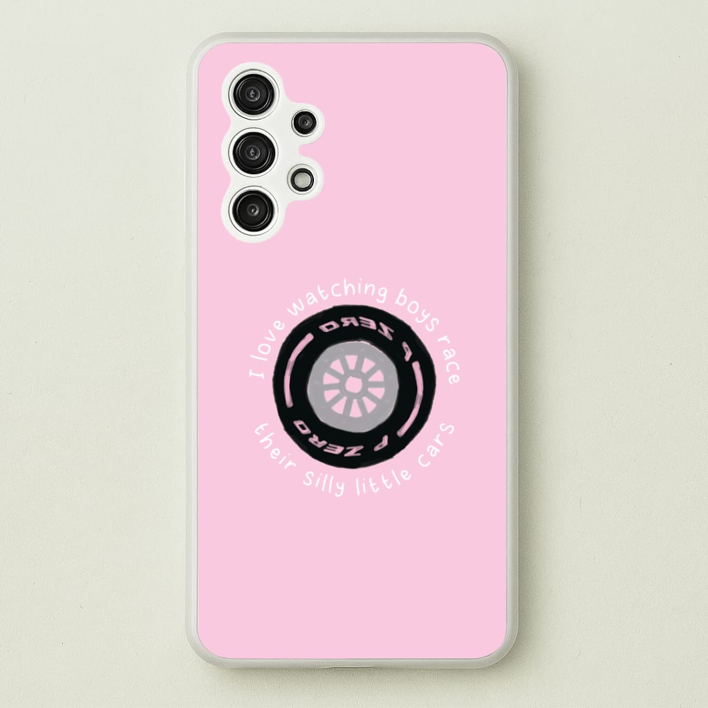Boys And Their Silly Little Cars Phone Case - Galaxy A13