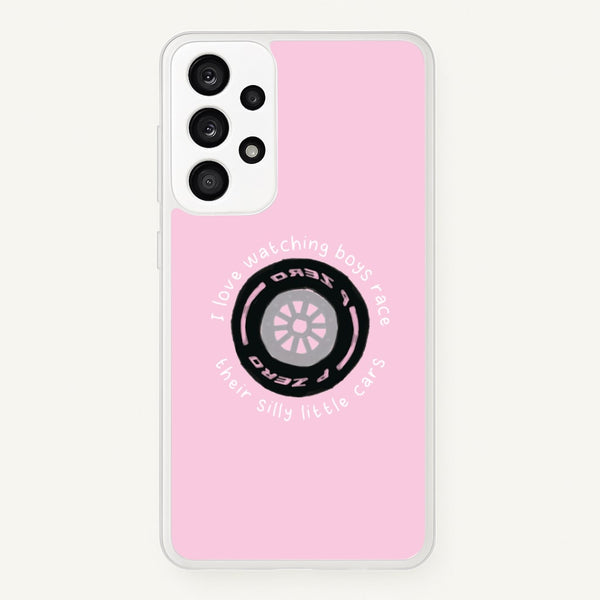 Boys And Their Silly Little Cars Phone Case - Galaxy A33