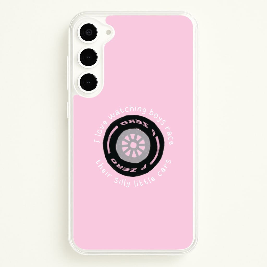 Boys And Their Silly Little Cars Phone Case - Galaxy S23