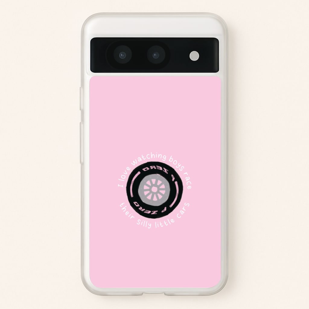 Boys And Their Silly Little Cars Phone Case - Google Pixel 8a
