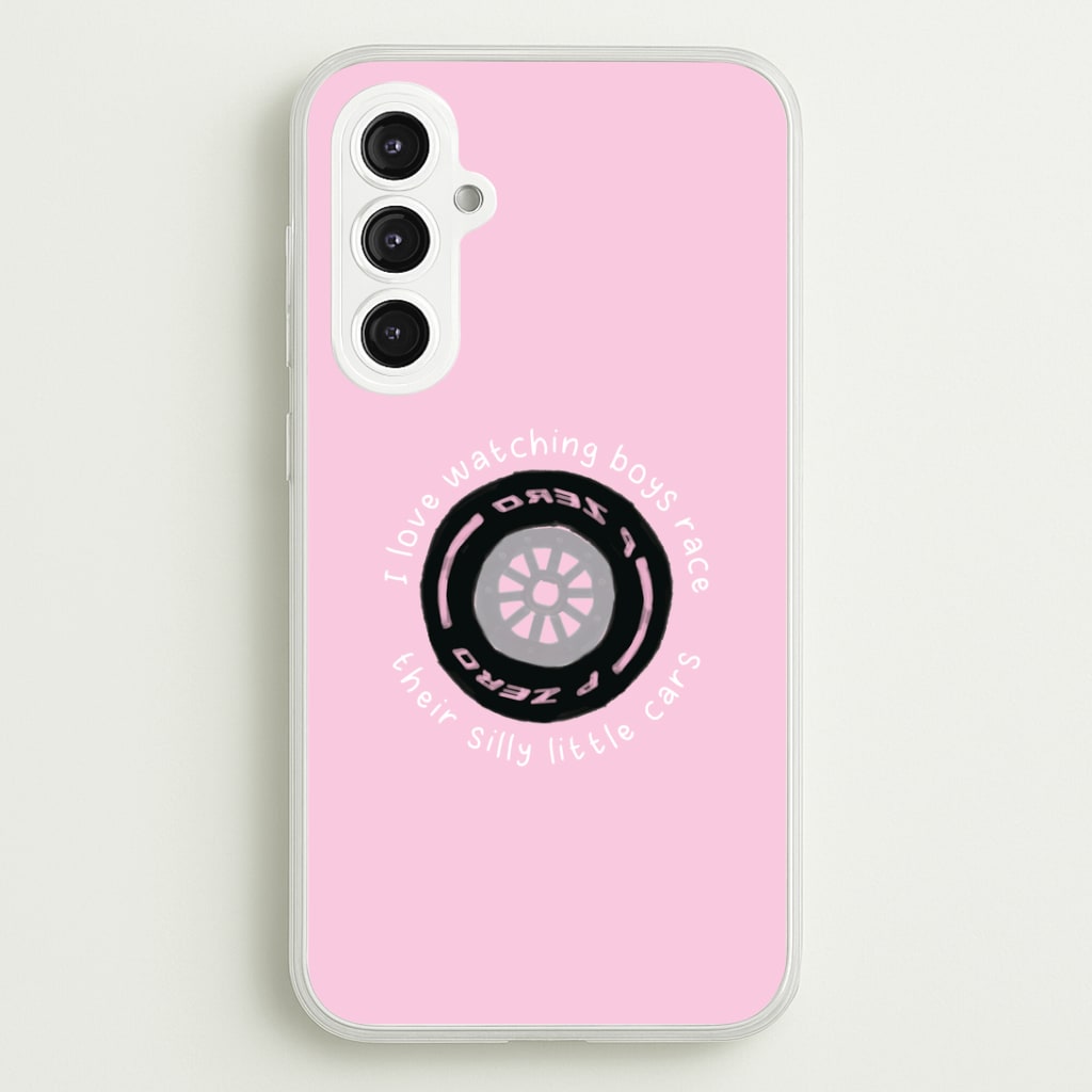 Boys And Their Silly Little Cars Phone Case - Galaxy S23FE
