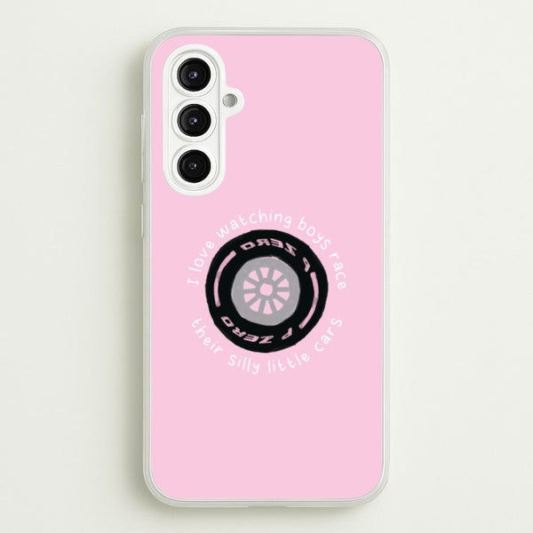 Boys And Their Silly Little Cars Phone Case - Galaxy A16