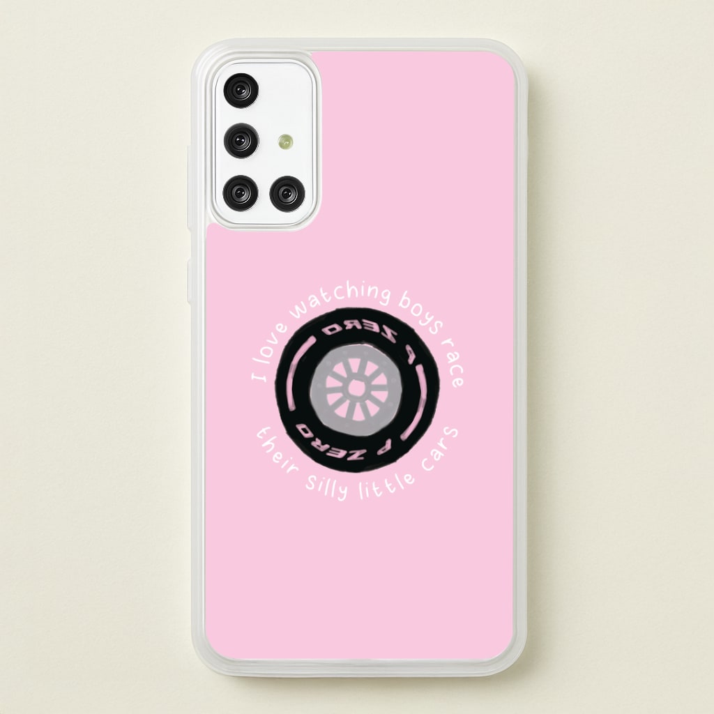 Boys And Their Silly Little Cars Phone Case - Galaxy A71