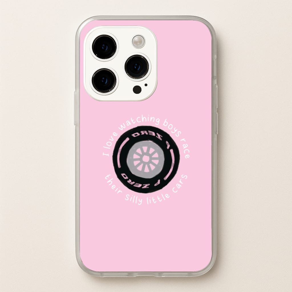 Boys And Their Silly Little Cars Phone Case - iPhone 14 Pro Max