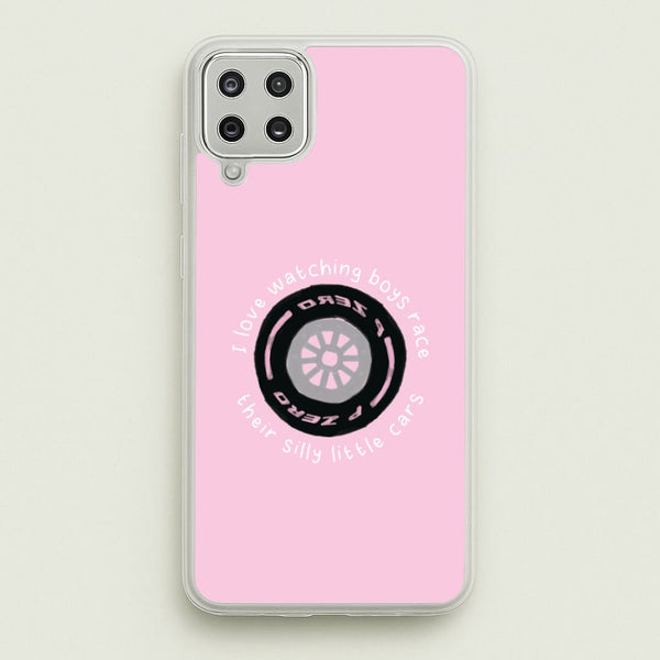 Boys And Their Silly Little Cars Phone Case - Galaxy A12