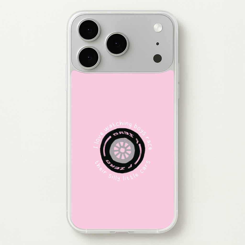 Boys And Their Silly Little Cars Phone Case - iPhone 17 Pro Max