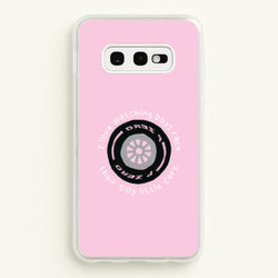 Boys And Their Silly Little Cars Phone Case - Galaxy S10e