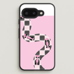 Checkered Track Phone Case - Google Pixel 9a