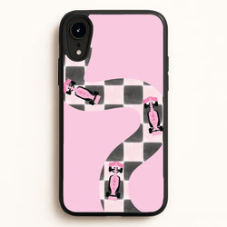 Checkered Track Phone Case - iPhone XR