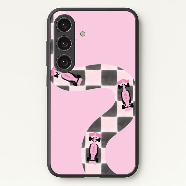 Checkered Track Phone Case - Galaxy S24 Plus