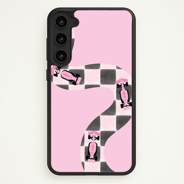 Checkered Track Phone Case - Galaxy S23