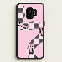 Checkered Track Phone Case - Galaxy S9
