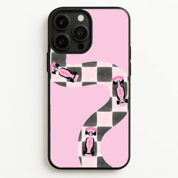 Checkered Track Phone Case - iPhone 13 Pro